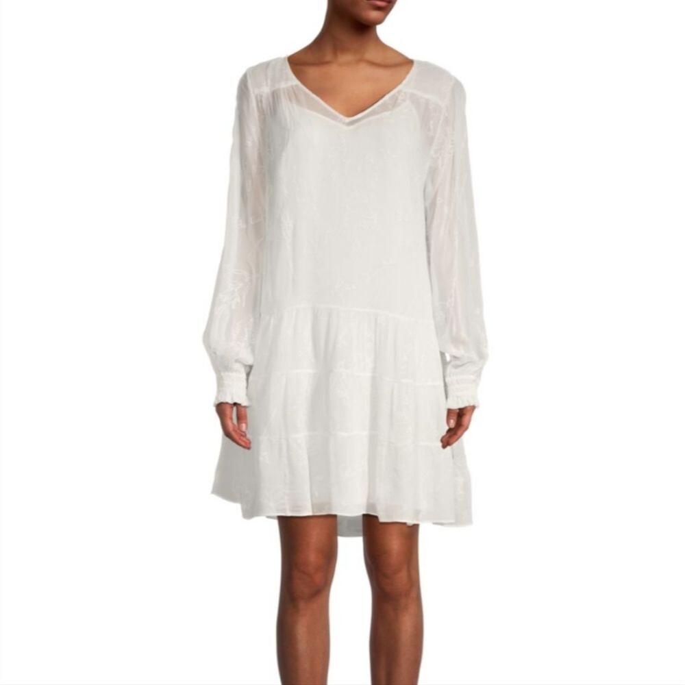All Saints White Mini Dress